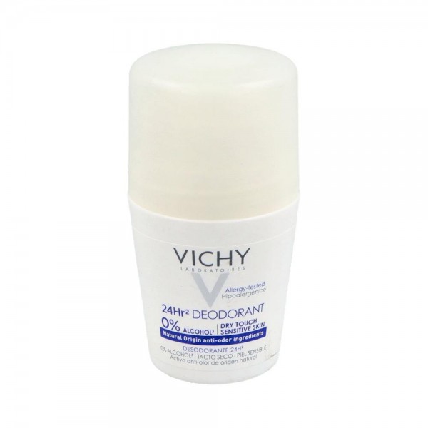 Vichy Desodorante Bola Sin Sales De Aluminio 50 Ml