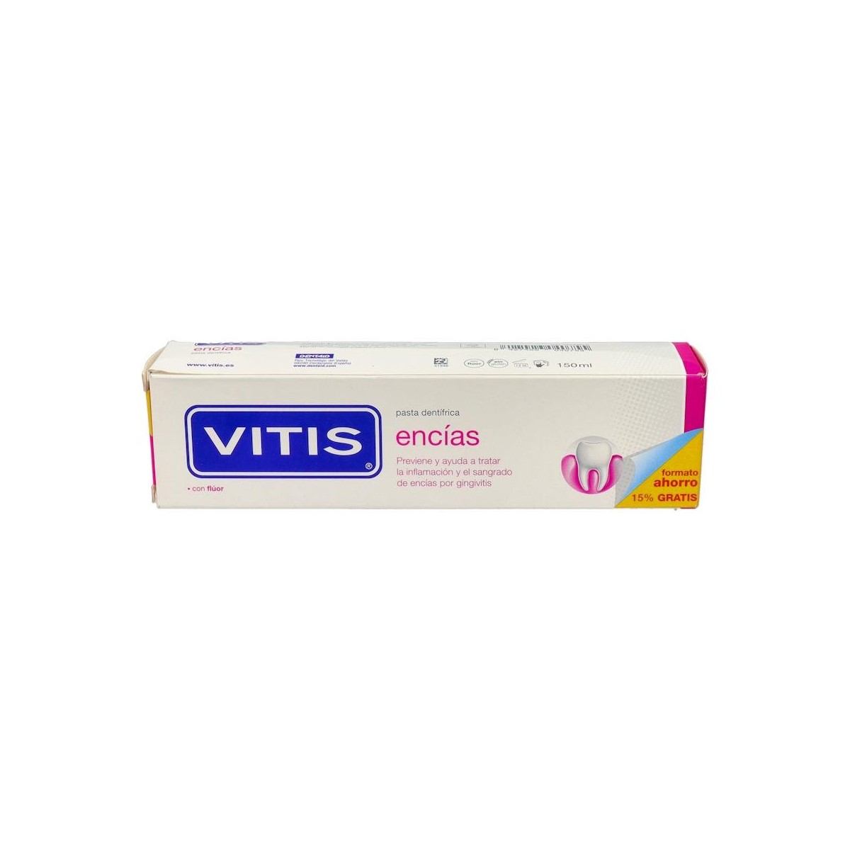 Vitis Encias Pasta Dental 150 Ml +15% Gratis