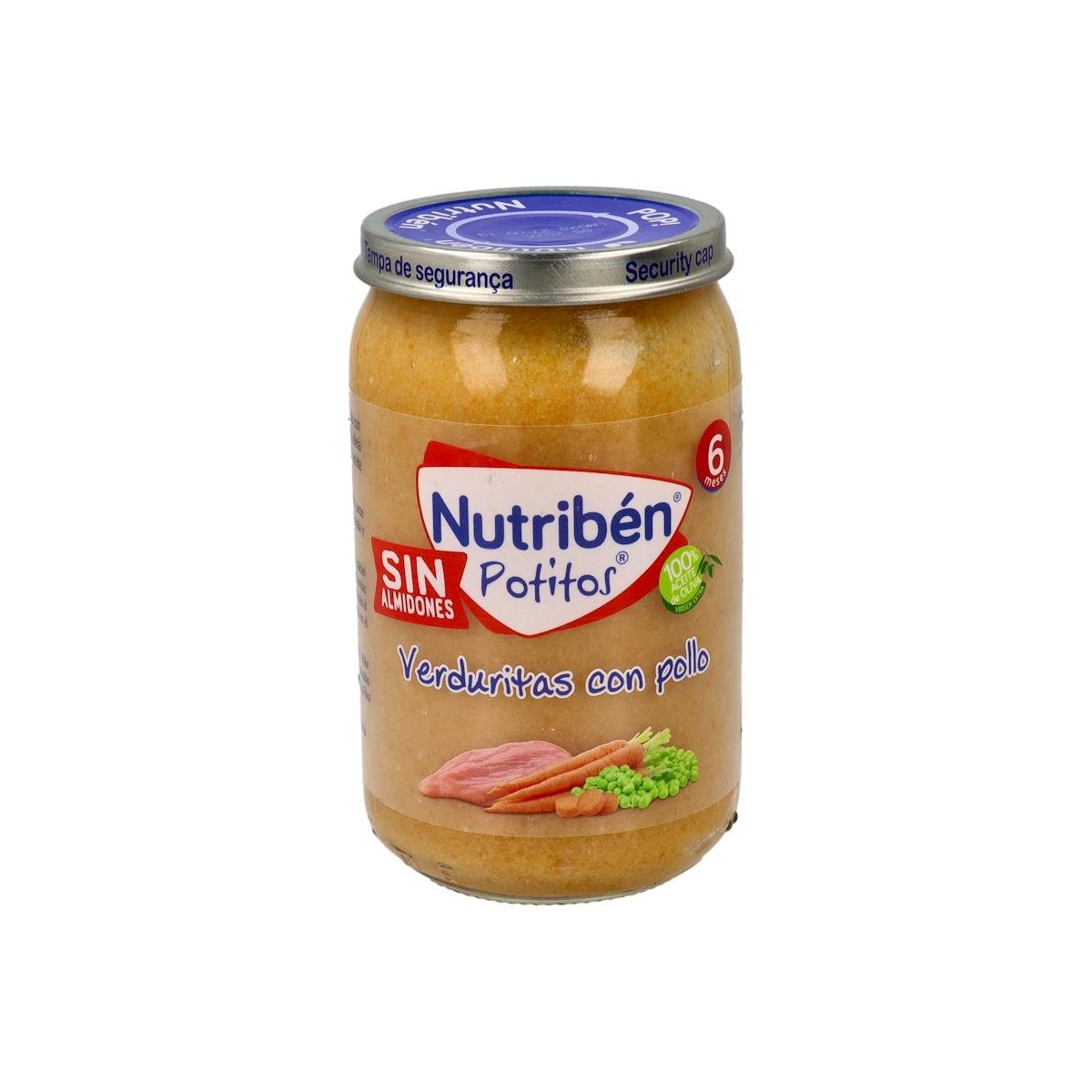 Nutriben Pollo Guisantes Y Zanahoria 235 G
