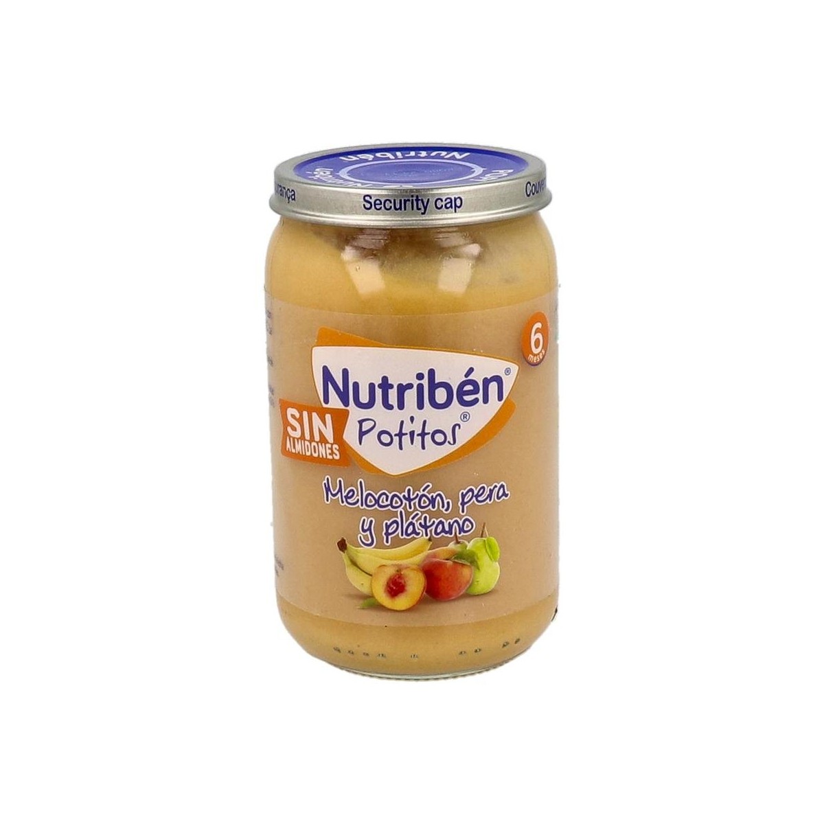 Nutriben Potito Melocoton Pera Platano 235 G +6 M