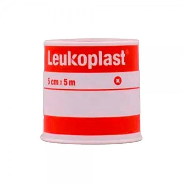 Esparadrapo Leukoplast Carne Con Aro 5Cm X 5M