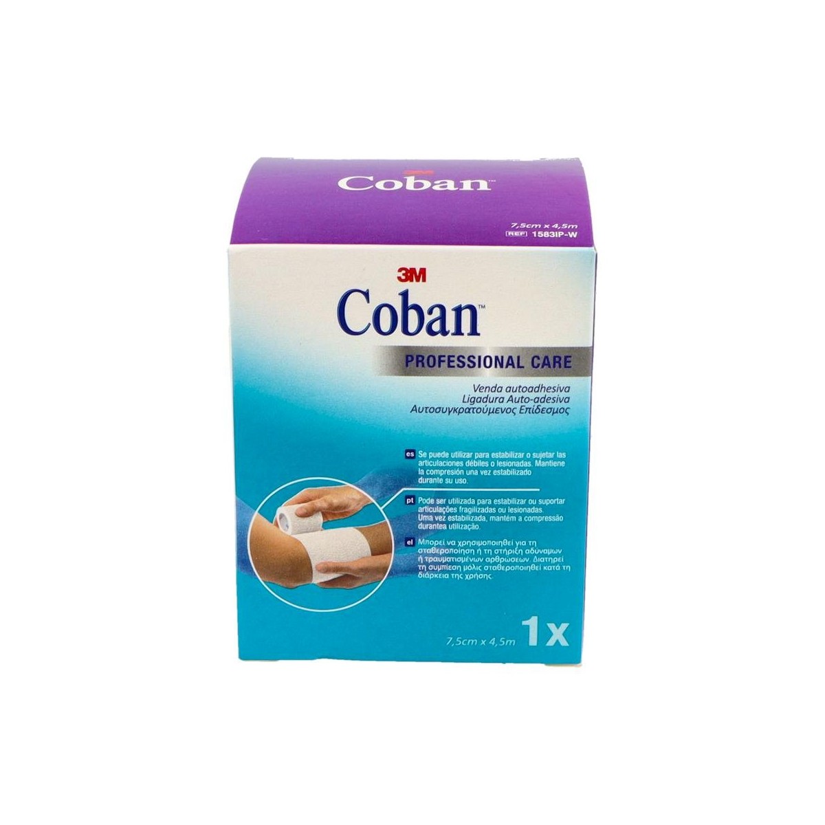 Venda Coban Elast Cohesiva Blc 4,5X 7,5