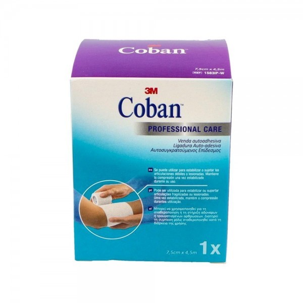 Venda Coban Elast Cohesiva Blc 4,5X 7,5