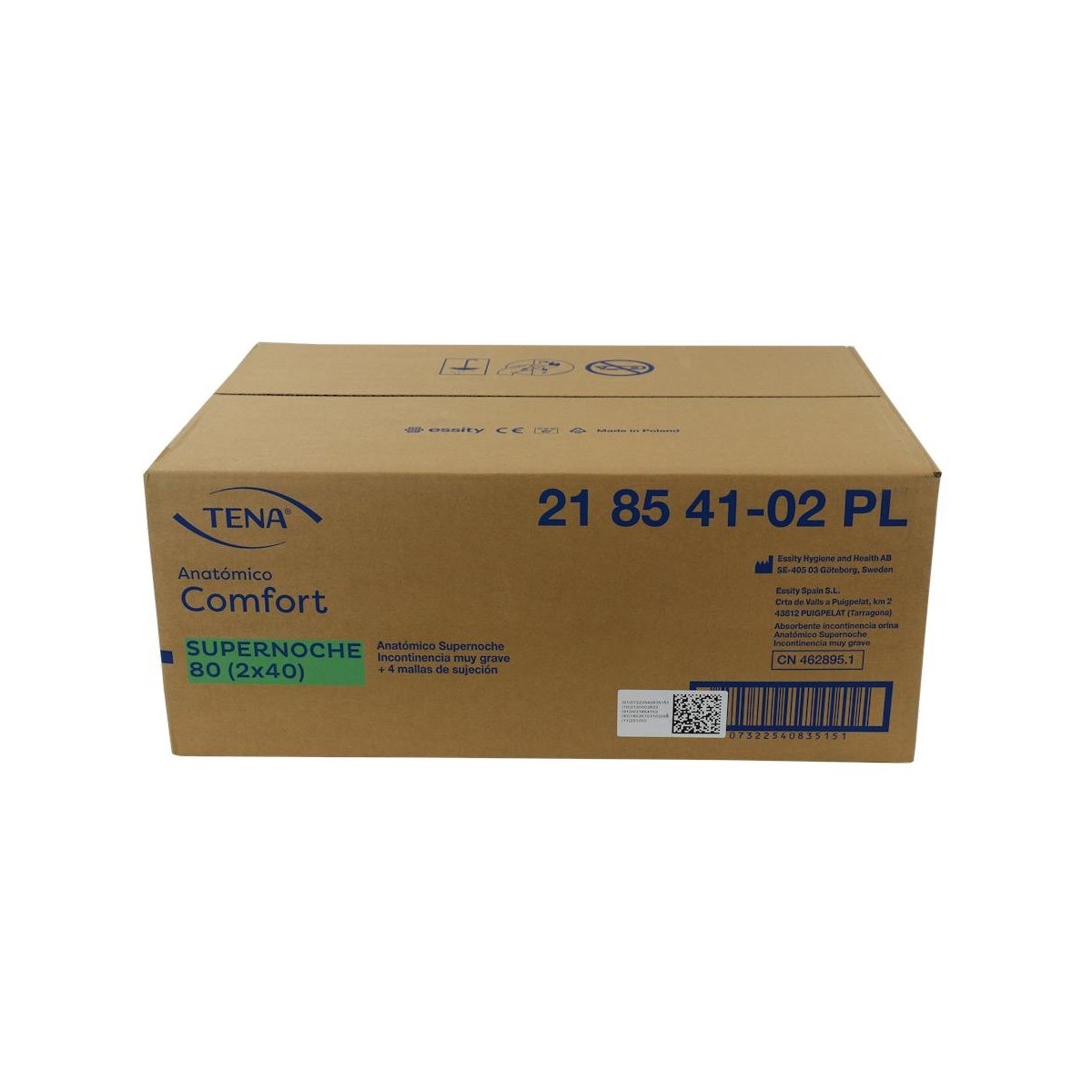 Pañal Inco Tena Comfort Ana Sup S-N 80 (6 1/2...