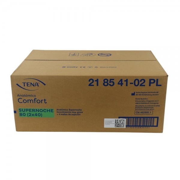 Pañal Inco Tena Comfort Ana Sup S-N 80 (6 1/2 Gotas)