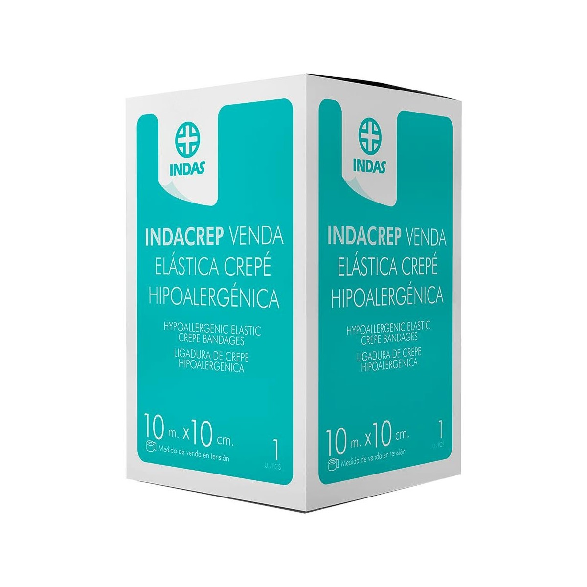 Indacrep Venda Elástica Crepé 10 M X 10 Cm.