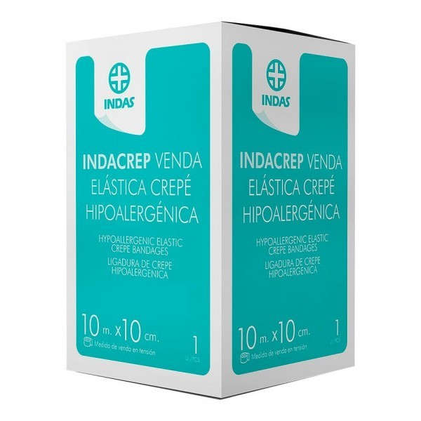 Indacrep Venda Elástica Crepé 10 M X 10 Cm.