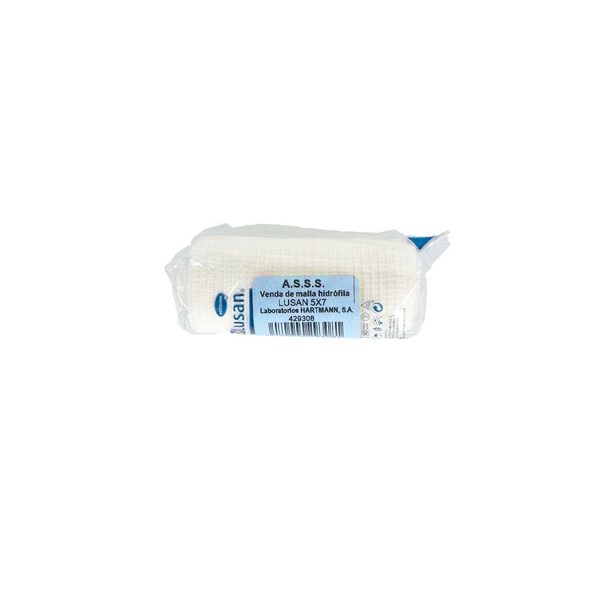 Lusan Venda Malla Hidrofi 5 M X 7 Cm