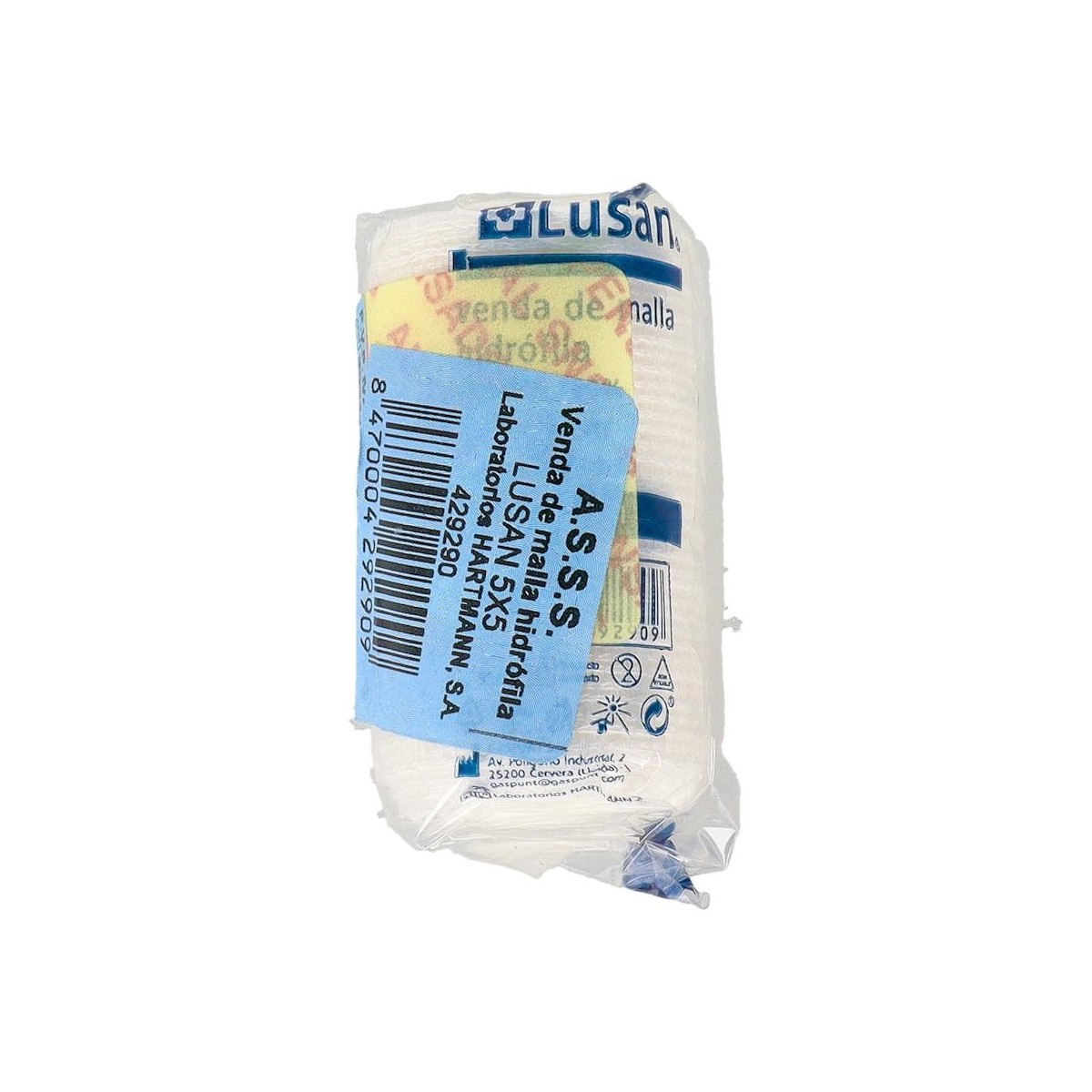 Venda Lusan Malla Hidrofi 5 M X 5 Cm