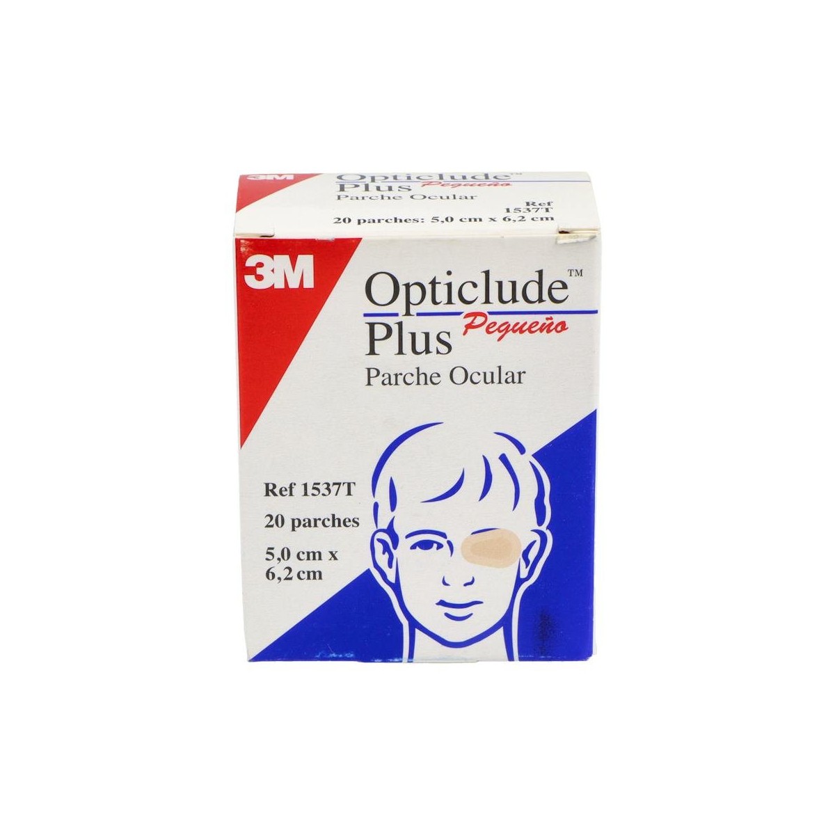 Parche Opticlude-P Ocu P 20U 1537T