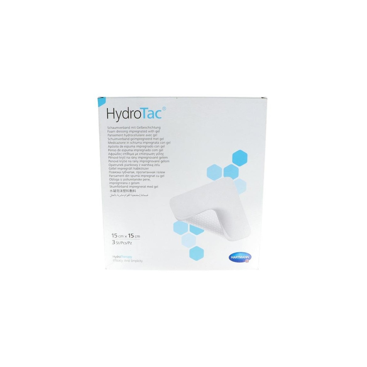 Hydrotac Aposit Ester 15X15Cm 3U Sin Borde