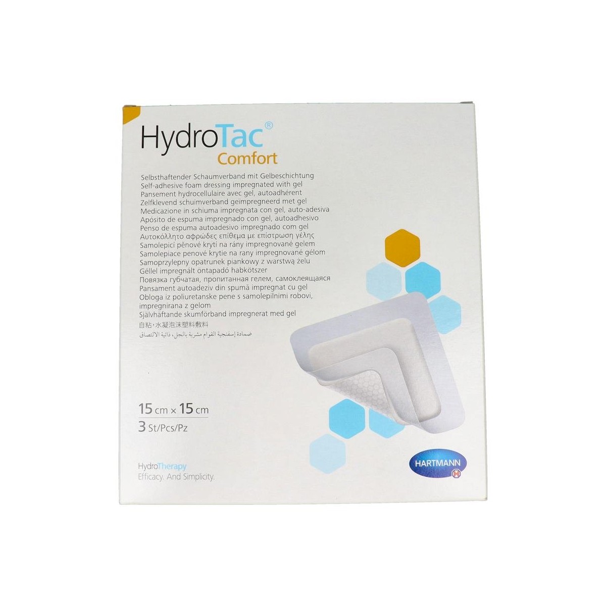 Hydrotac Comfort Apos 15X15Cm 3U Con Bord