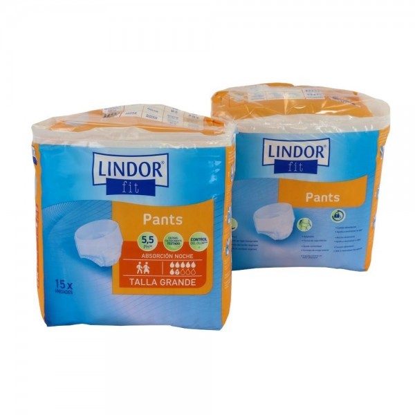 Pañal Inco Lindor Fit Pants Gde Noche 60 U