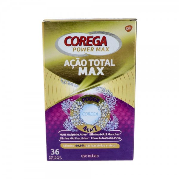 Corega Limp Accion Total 36 Tab