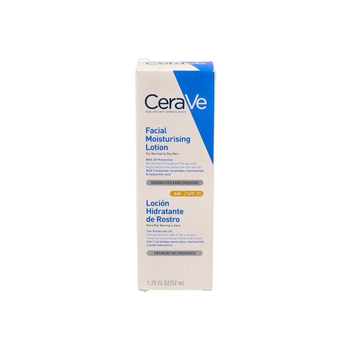 Cerave Locion Hidrat Rostro Spf25 52 Ml