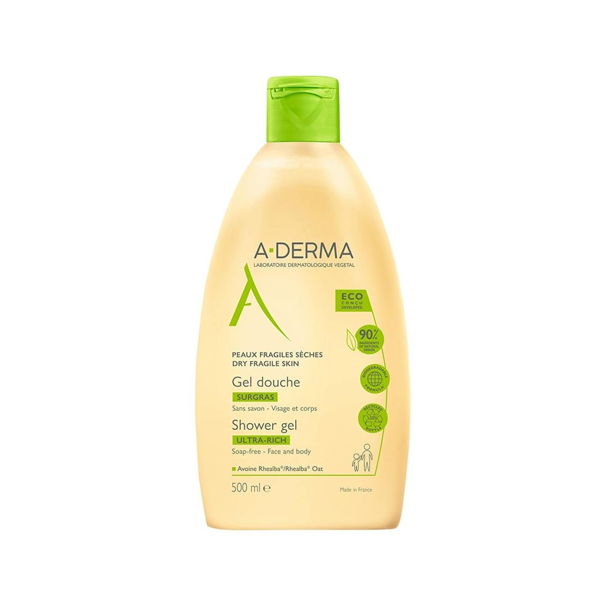 A-Derma Gel de ducha ultra rico nutritivo 500ml