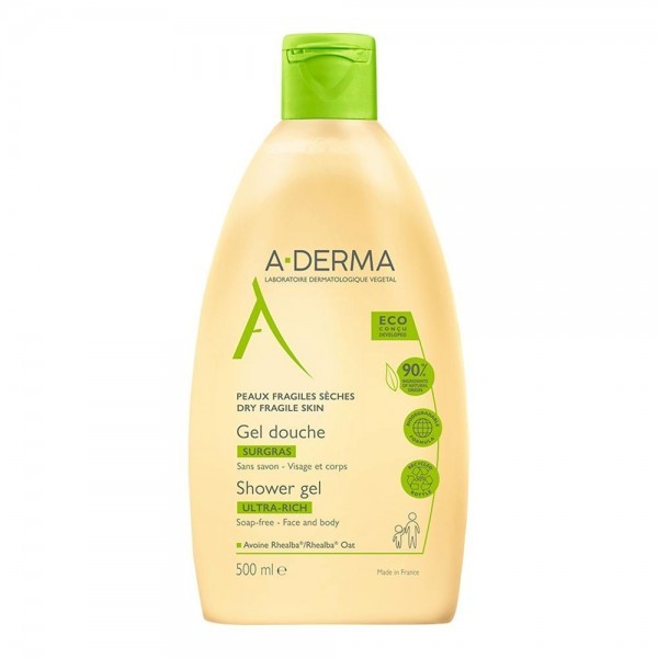A-Derma Gel de ducha ultra rico nutritivo 500ml