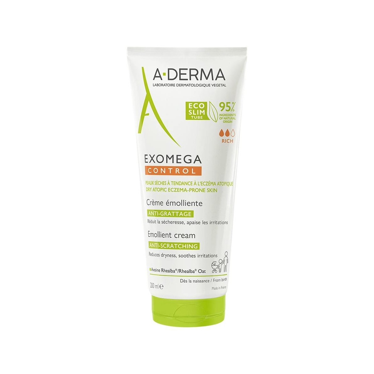 A-Derma Exomega Control Crema emoliente...