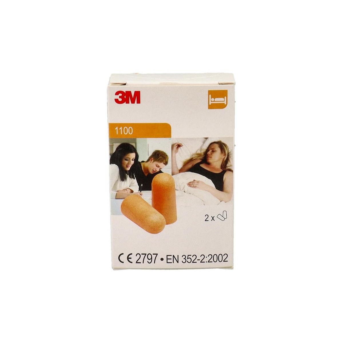 Tapon Oido Espuma 3M P/Ruidos 2 Un