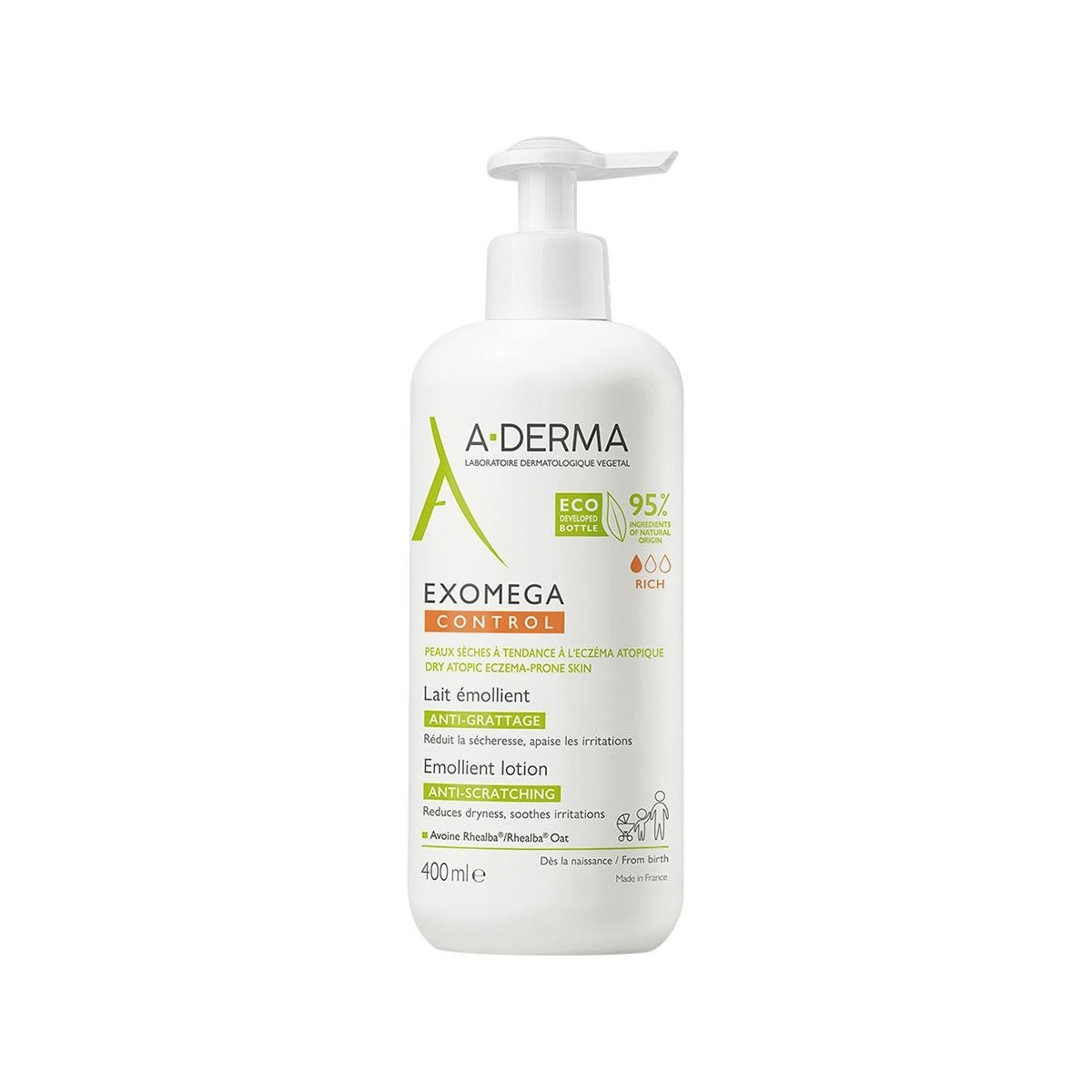 A-Derma Exomega Control Loción emoliente...