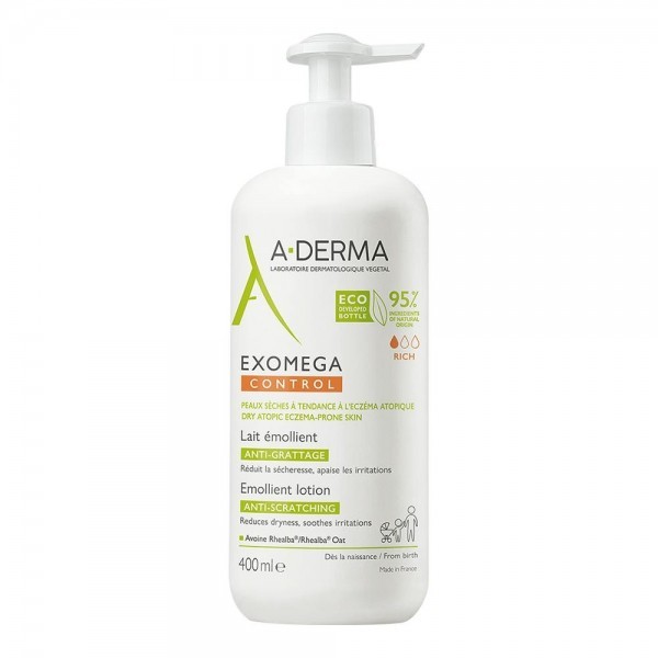 A-Derma Exomega Control Loción emoliente antiirritación 400ml