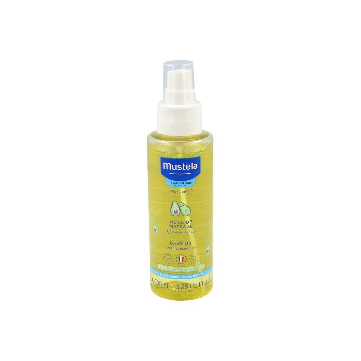 Mustela Aceite Masaje 100 Ml