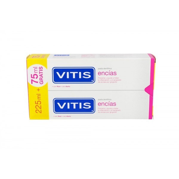 Vitis Encias Pack Pasta 150 Ml X 2 U (75 Ml Gratis)
