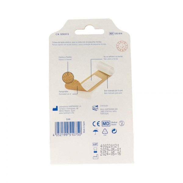Tiritas Flexible rapid surtido 2 tamaños 20 uds