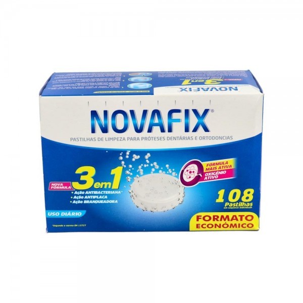 Novafix Tabl Antibacterianas 108 Un