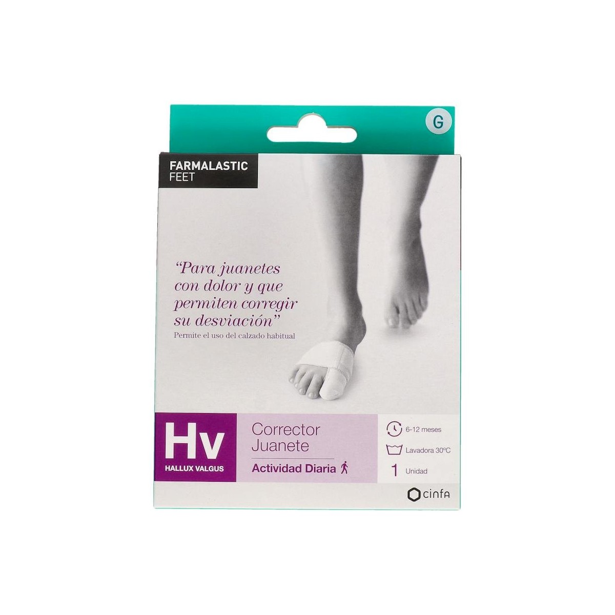 Corrector Farmalastic Juanete Tg