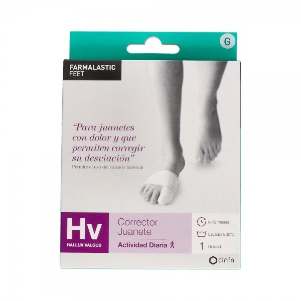 Corrector Farmalastic Juanete Tg