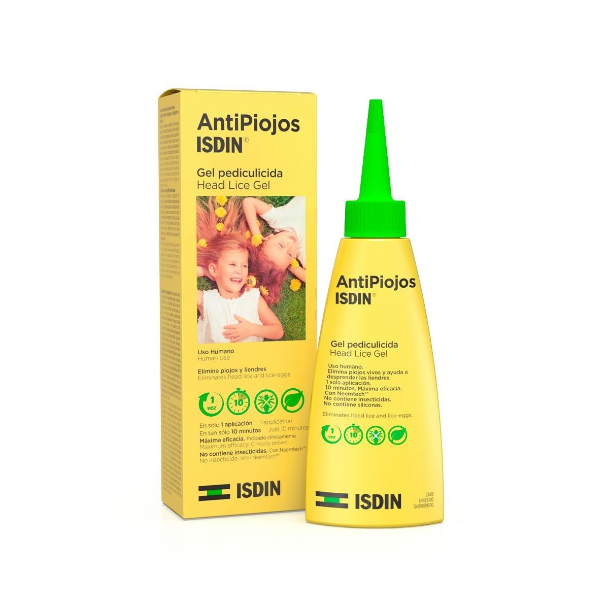 Antipiojos Isdin Gel Pediculicida 100 Ml