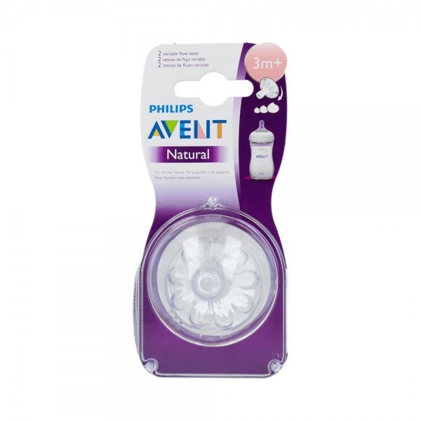 Tetina Avent Natural Flujo Variable Sfc 045/27 2Un