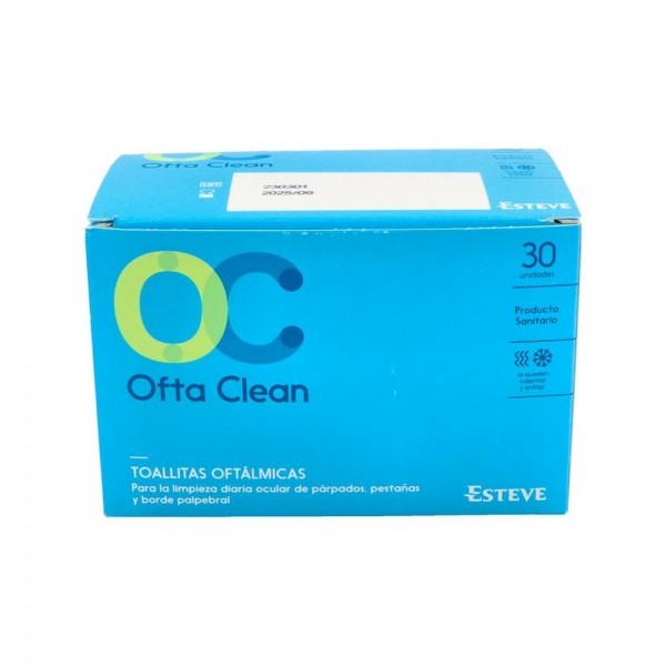 Oftaclean 30 Toallitas Oftalmicas
