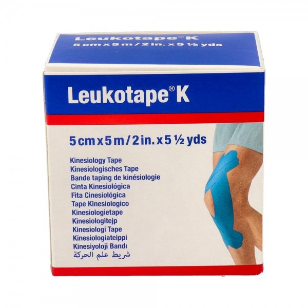 Leukotape-K Cinta Adh 5Mx5Cm Azul