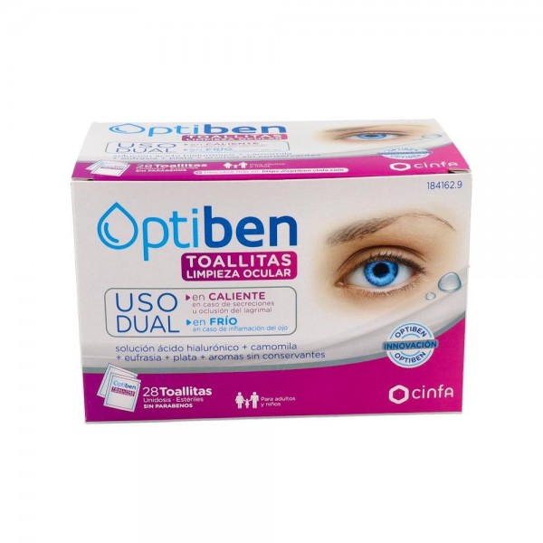 Optiben Toallitas Uso Dual 28 Toallitas