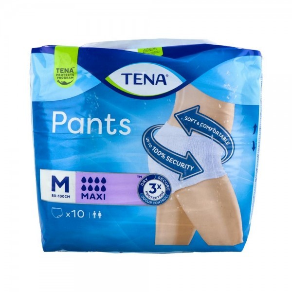 Tena Pants Maxi Absor Inco Med 10U