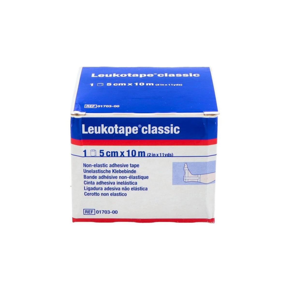 Leukotape Cinta Adhesiv 10Mx5  Cm