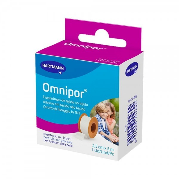Omnipor 2,5cmx5m 1 ud