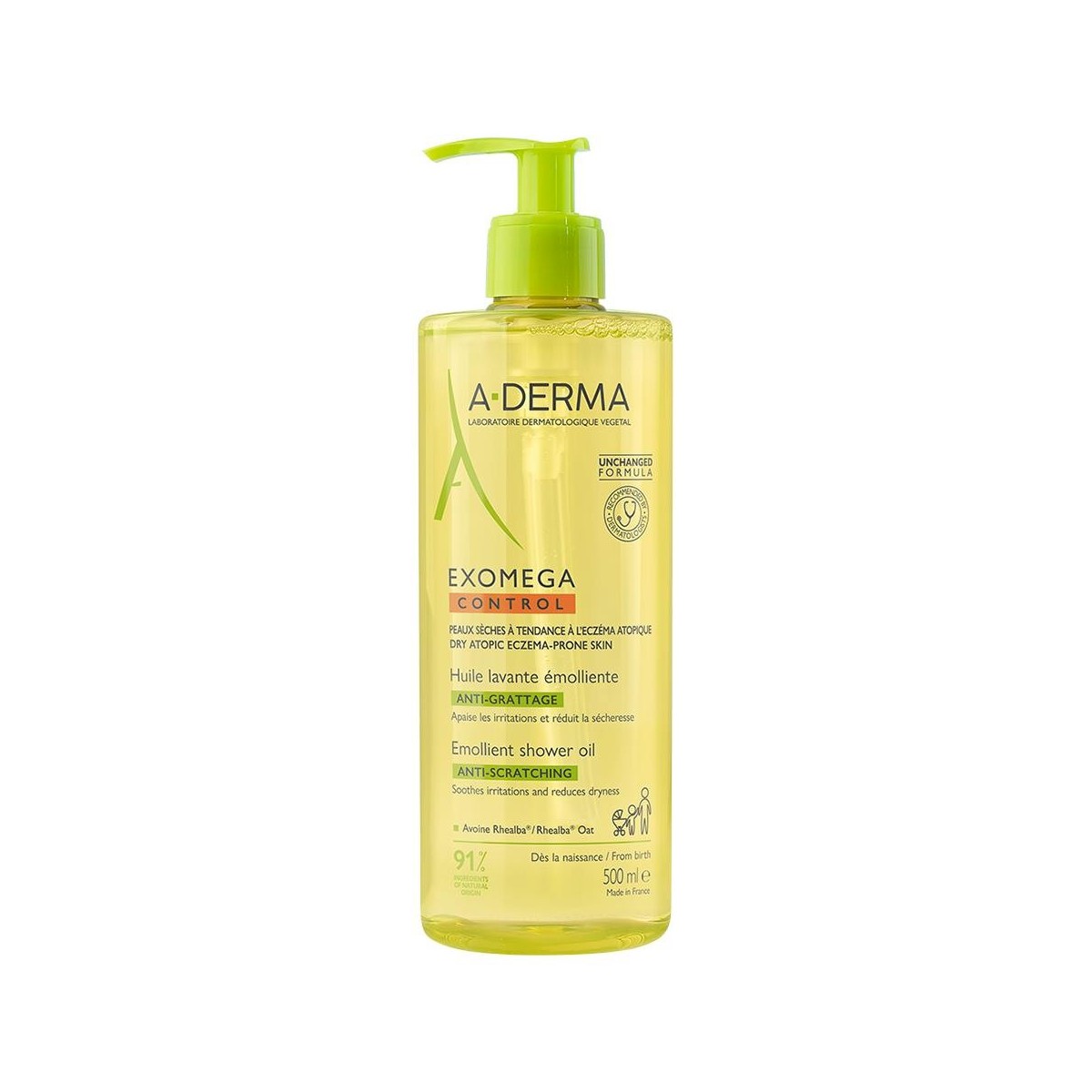 A-Derma Exomega Control Aceite Limpiador...