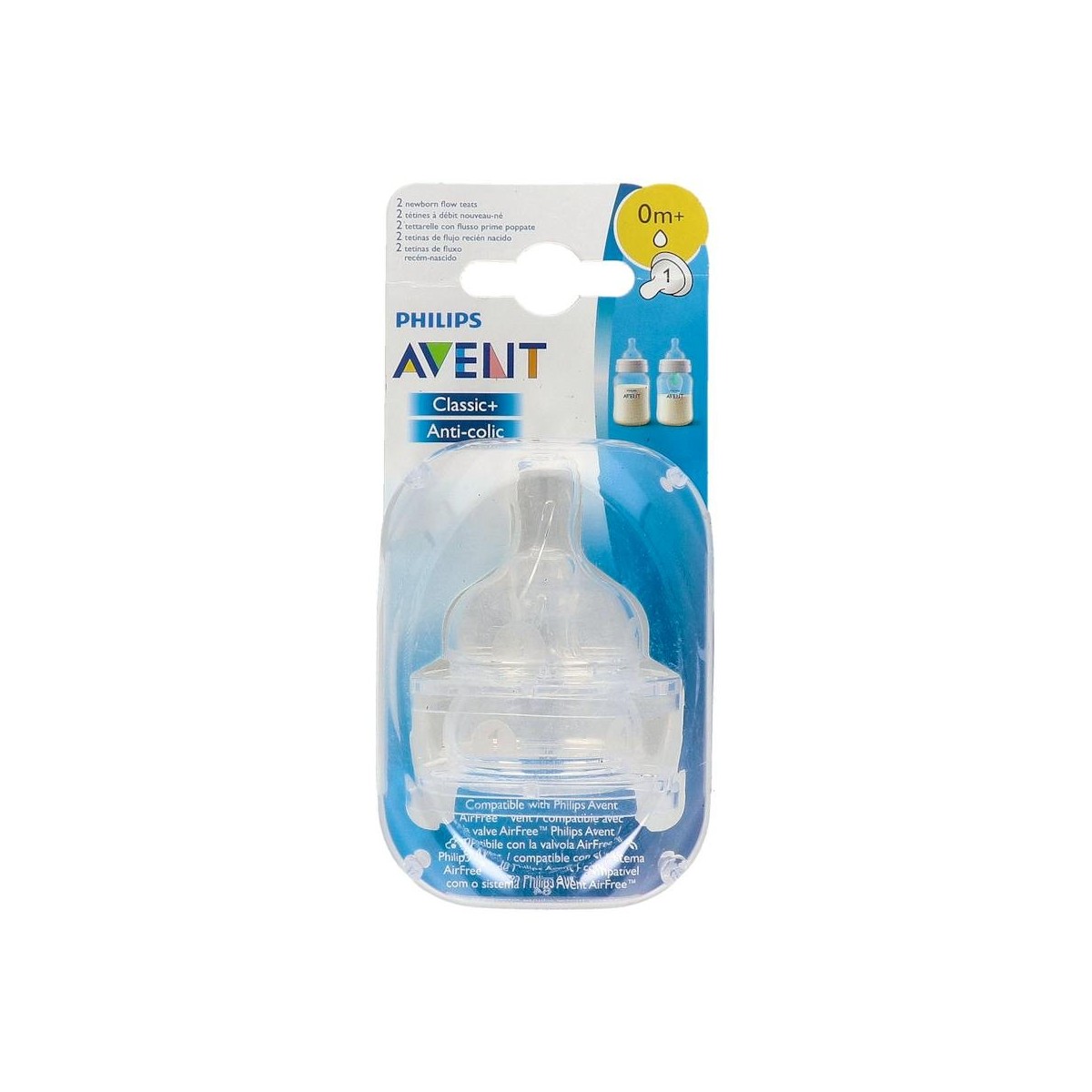 Tetina Avent Sil 1Ag R-Nac 2U 4022