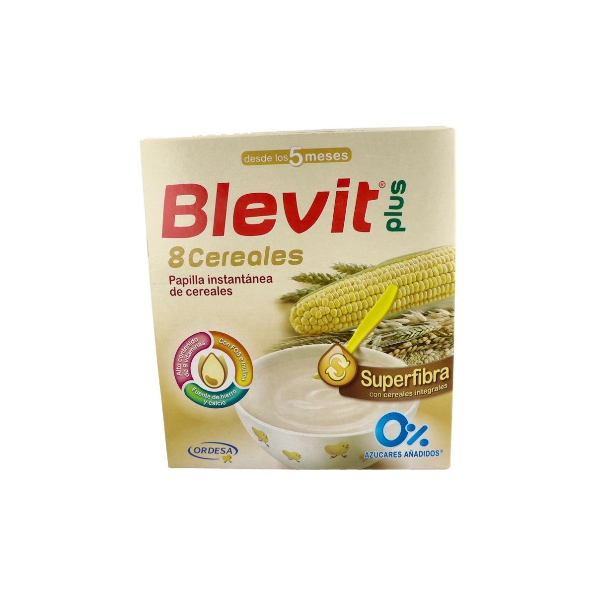 Blevit Plus Superfibra 8 Cereales 600 G