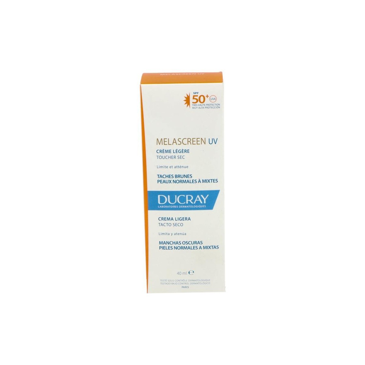 Ducray Uv Crema Ligera Fps 50+ 40 Ml