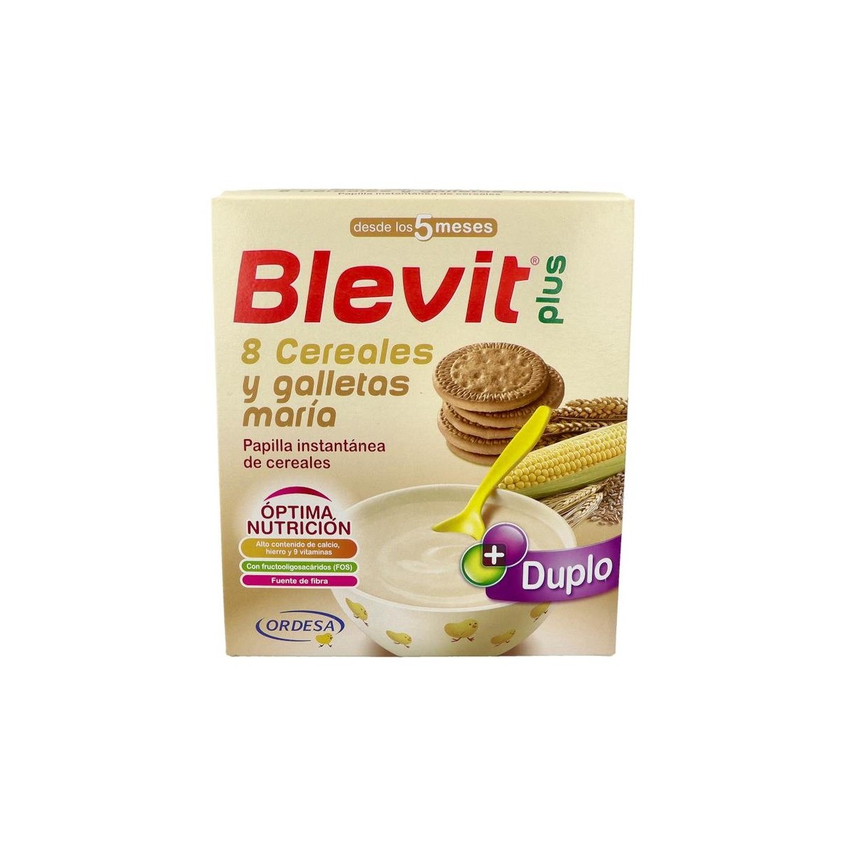 Blevit Plus 8 Cereales Galleta 600 G