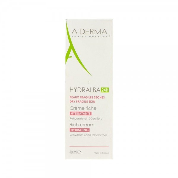 Aderma Hydralba Cr Rica Hidrat Secas 40 Ml