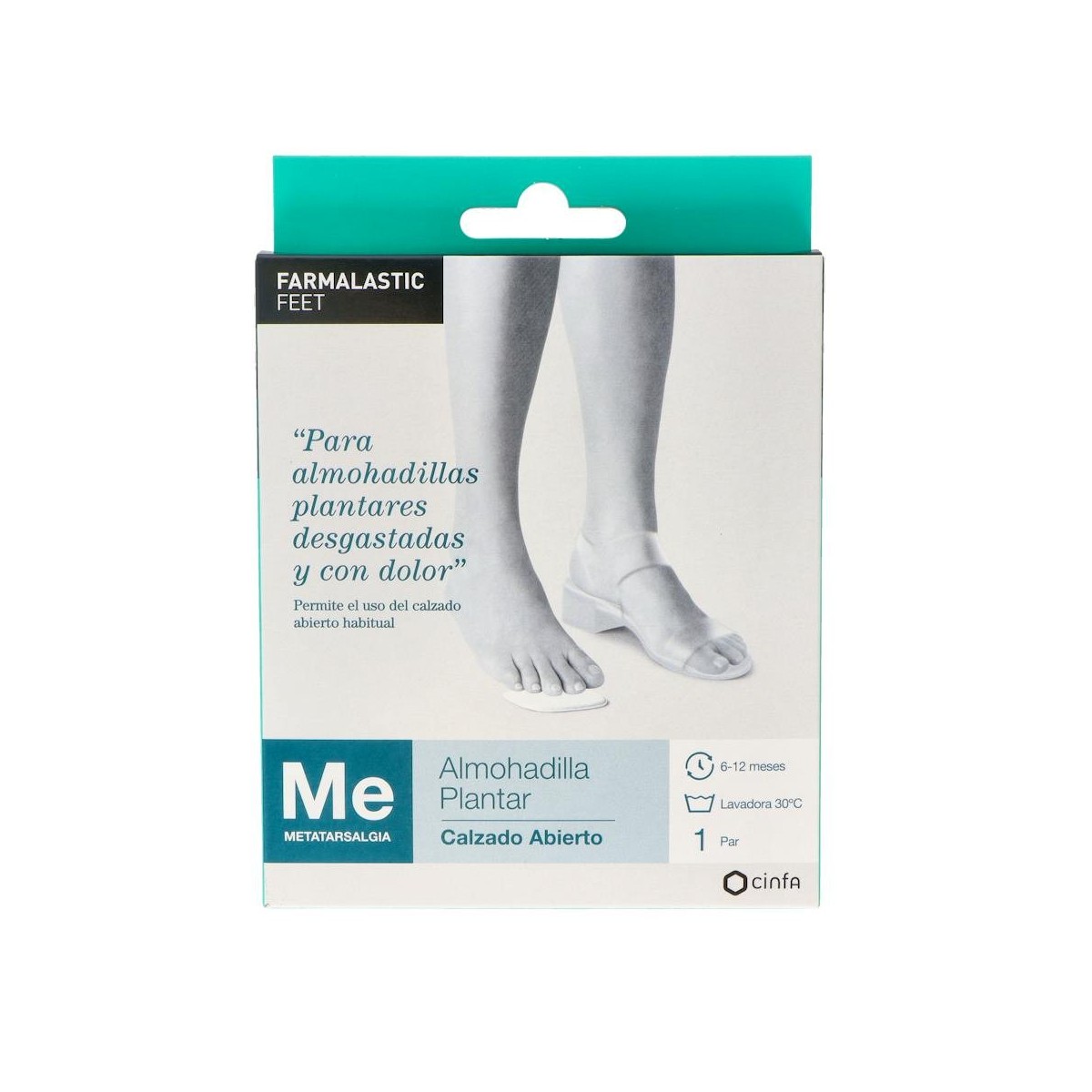 Almohadilla Farmalastic Plantar Discreta