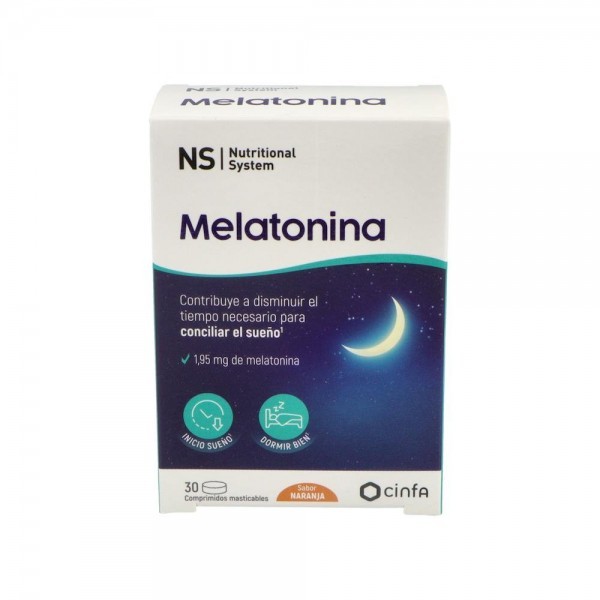 Ns Melatonina Comp Mast Naranja 30 Comp