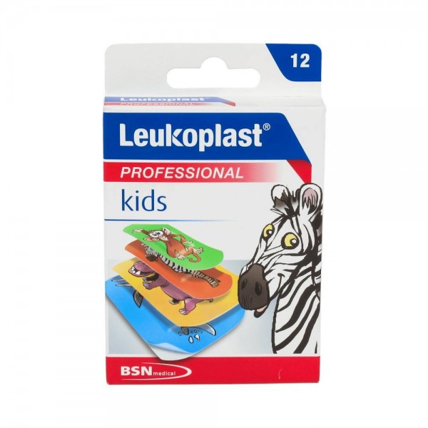 Leukoplast Kids Zoo Surtido 12 U
