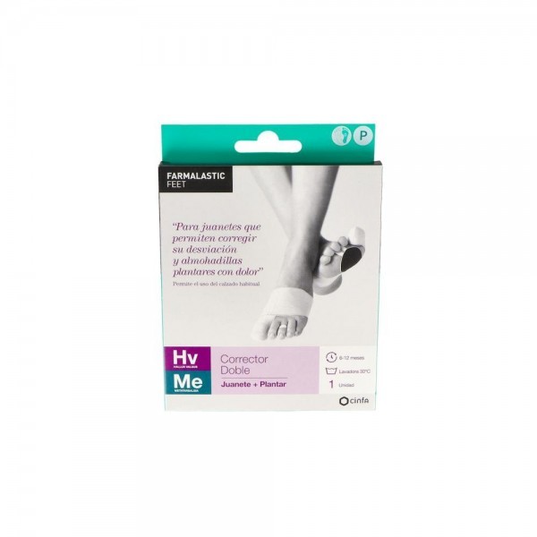 Corrector Farmalastic Doble P Dcho Tp