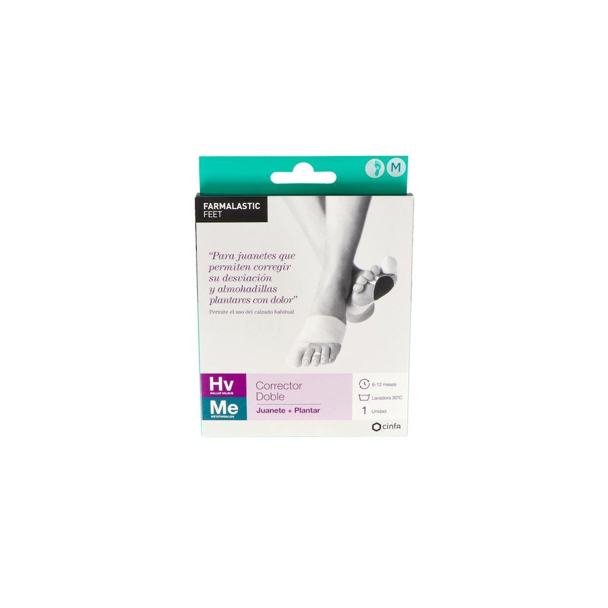 Corrector Farmalastic Doble P Dcho Tm